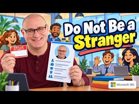 Microsoft 365: Update Your Profile Today Microsoft 365: Update Your Profile Today