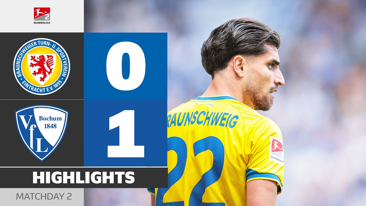 Early Goal! | EINTRACHT BRAUNSCHWEIG - VFL BOCHUM | Highlights | Matchday 2 - Bundesliga 2 26/27