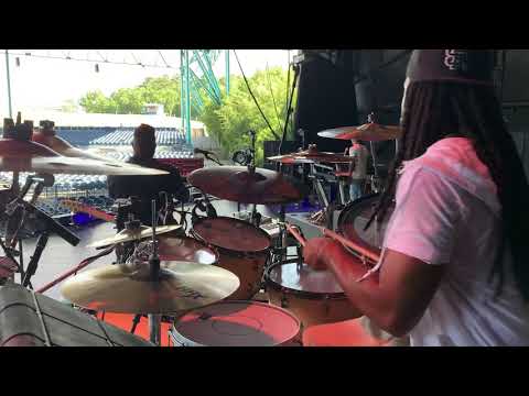TLC soundcheck w/Terrail Moody on drums