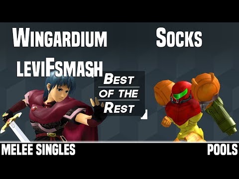 Best of the Rest 2018 - Wingardium leviFsmash (Marth) vs Socks (Samus) - MELEE SINGLES - POOLS