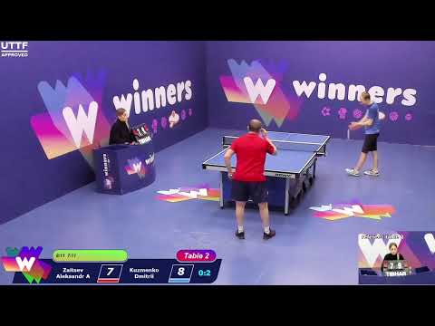 WINners CUP table 2  29.11 Zaitsev Aleksandr A - Kuzmenko Dmitrii 13:30