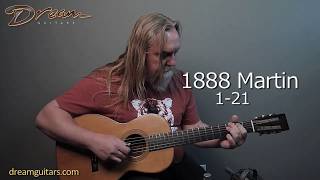 Video thumbnail for 1888 Martin 1-21 Brazilian Rosewood/Spruce by Dream Guitars
