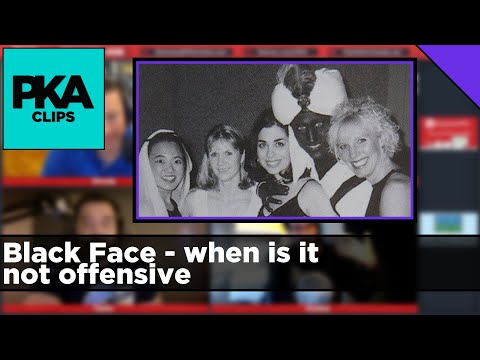Black Face - when is it not offensive - PKA Clip
