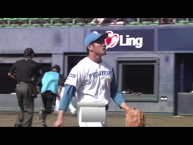 【ファーム】ファイターズ・宮内春輝 1イニングを1奪三振3者凡退に抑える好リリーフ!! 2025年5月7日 北海道日本ハムファイターズ 対 東京ヤクルトスワローズ