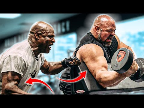 TRAINING ARMS WITH RONNIE COLEMAN 8X MR. OLYMPIA