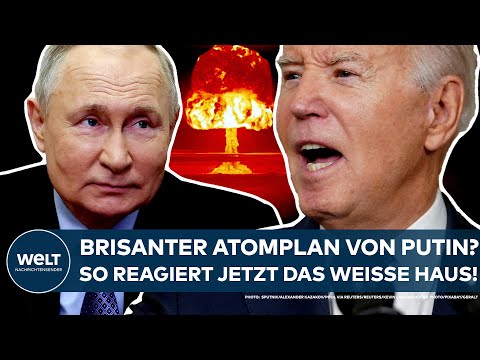 WLADIMIR PUTIN: Brisanter Atomwaffenplan der Russen? So reagiert jetzt das Weiße Haus!
