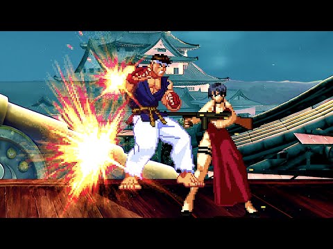 SHIN RYU vs ADA WONG - Amazing High Level Great Fight!
