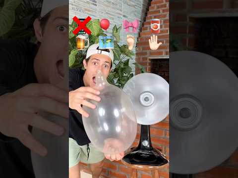 Qual item vai aguentar a força do ventilador?!😱 #shorts #challenge