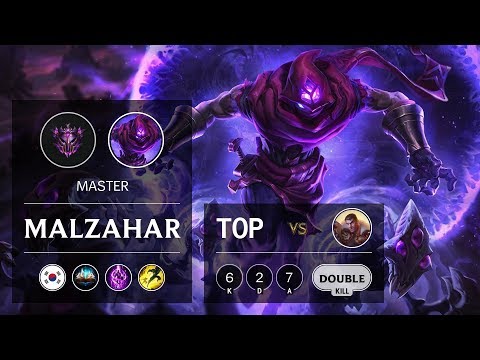 Malzahar Top vs Jayce - KR Master Patch 9.13