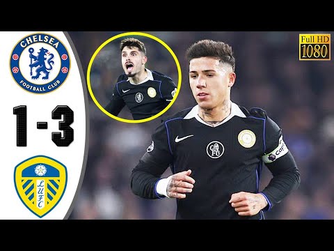 Leeds United vs Chelsea  3-1 Highlights & All Goals