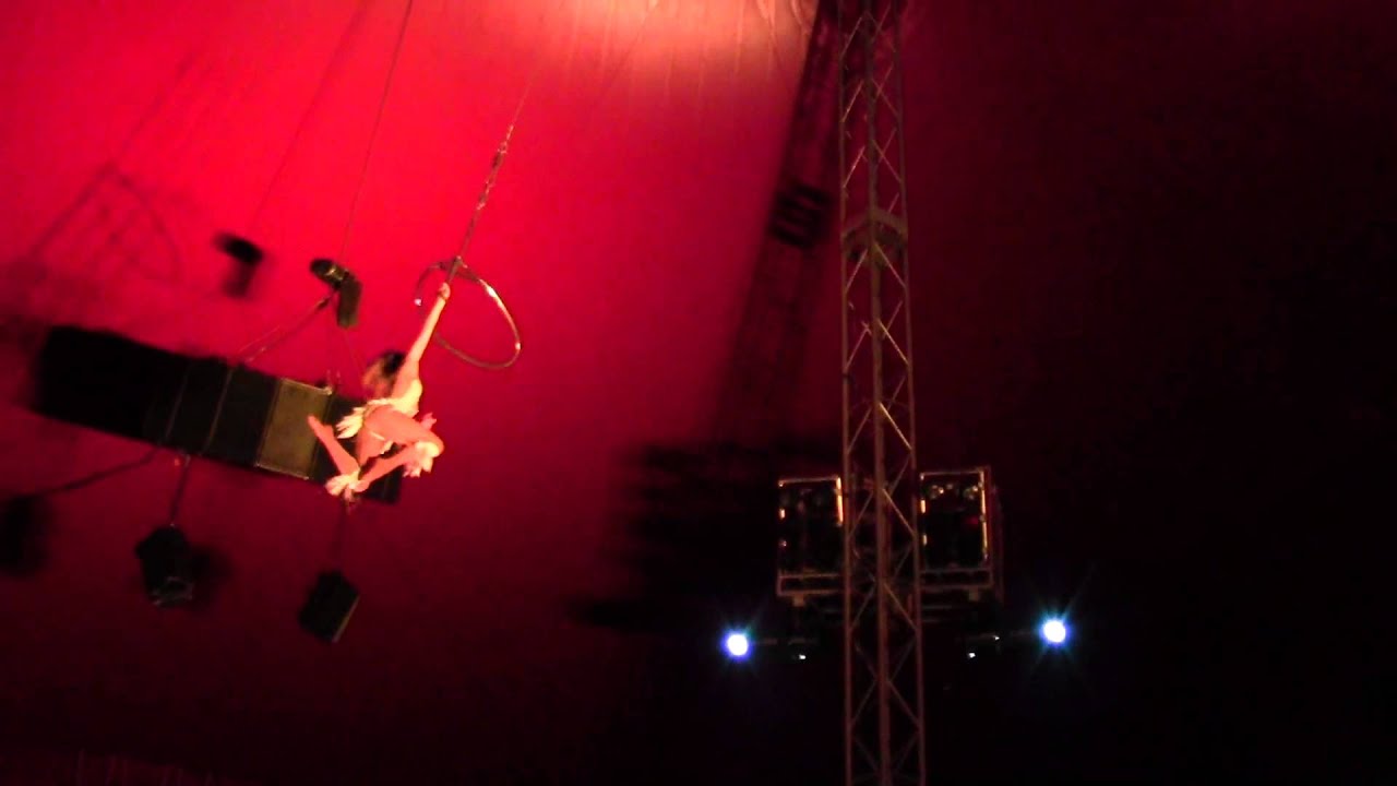 Promotional video thumbnail 1 for Aerialists- Professional Lyra, Trapeze, Web, Silks and more