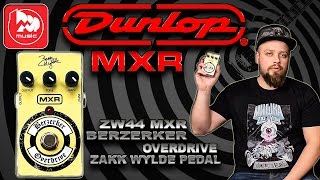 DUNLOP ZW44 MXR Berzerker Overdrive Zakk Wylde pedal