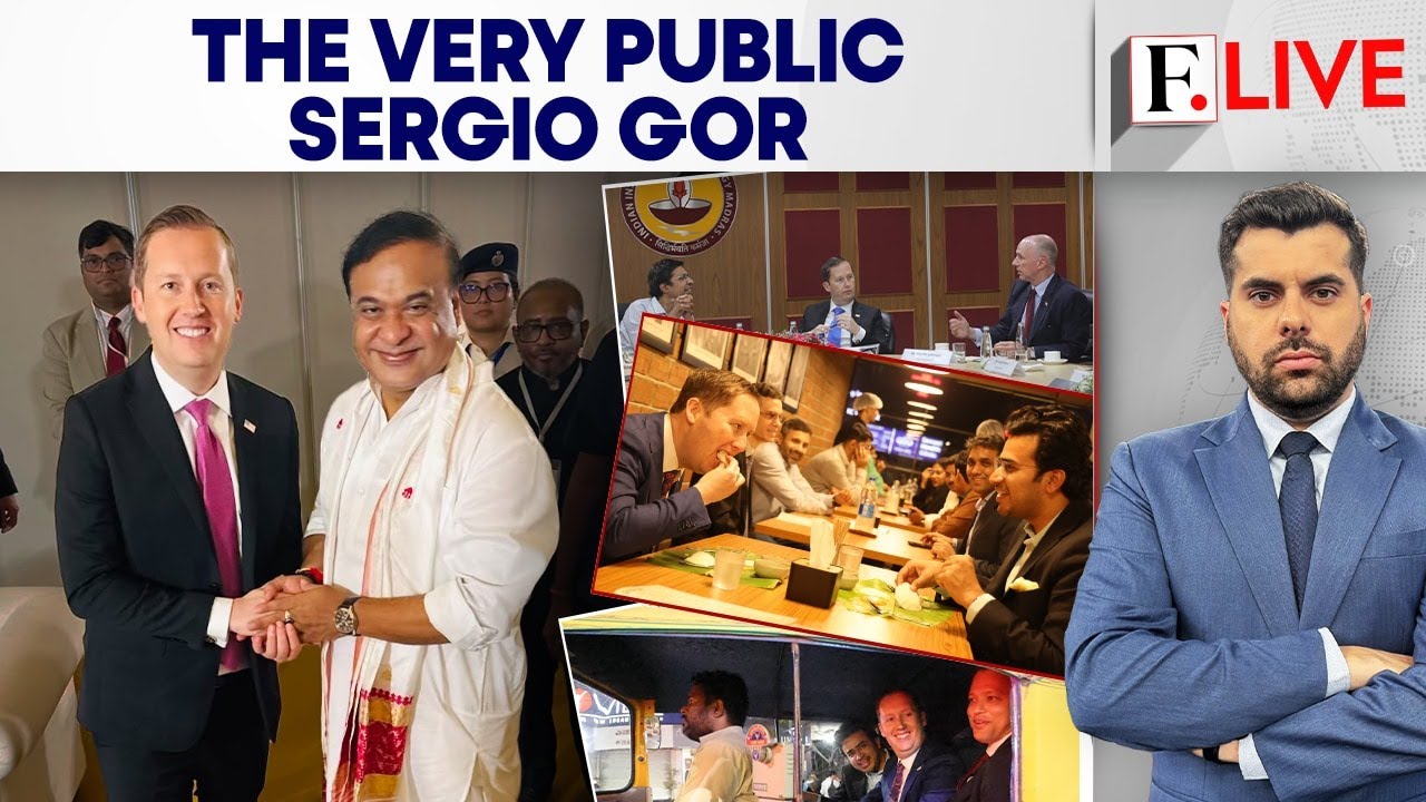 Sergio Gor In Assam: US Ambassador’s Unusual Diplomatic Push Across India | Firstpost Live