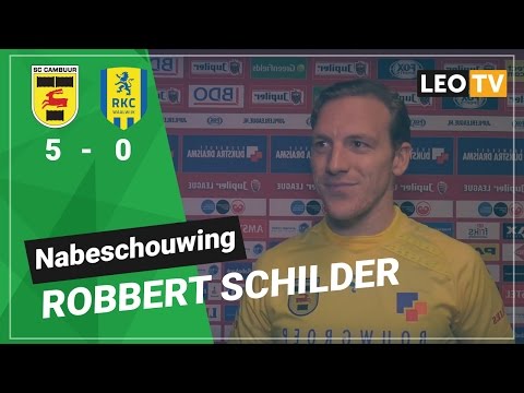 Nabeschouwing Robbert Schilder SC Cambuur   RKC Waalwijk