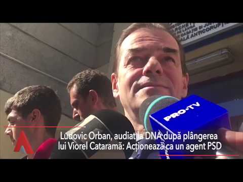 Stiri Mediafax 20 Septembrie - Ludovic Orban, audiat la DNA