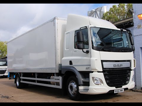 DAF CF 220   RX66 MMK   18 ton box - Sleeper - Air Suspension - EURO 6