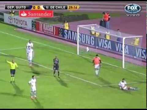 #TBLaRed | ¡SD Quito le ganó 4-1 a la Universidad de Chile en la Copa Libertadores 2012!