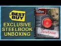 Guardians Of The Galaxy Vol 2 Best Buy Exclusive Blu Ray SteelBook Unboxing