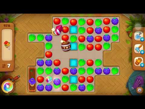 Gardenscapes Level 9516