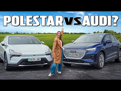The Electric SUV Face-Off! Audi Q4 E-tron vs Polestar 4
