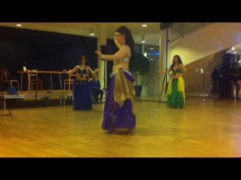 Magdansös Selina Sevil och magdansöser från Turkish Delight, magdans på konserthuset i Malmö!