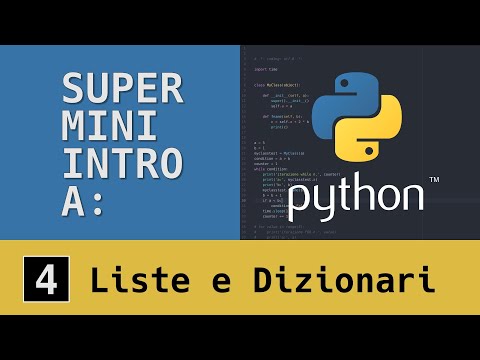 super mini intro to: Python - 04 - Lists and dictionaries