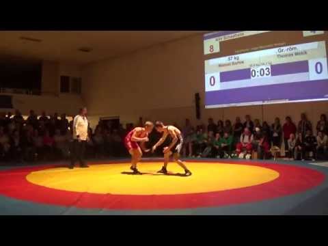 57kg gr: Manuel Bartos - Thomas Melck 4:0 SS 4:0 ( ASV Schaafheim - KSV Waldaschaff 32:4)
