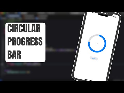 How to Build a Circular Progress Bar in SwiftUI | Animated Progress Indicator