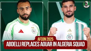 ABDELLI REPLACES AOUAR! HERE WE GO!