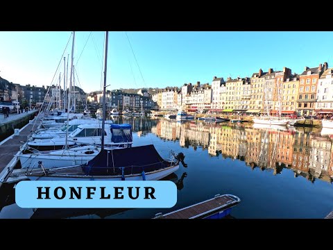 HONFLEUR, La belle Normande, Normandie - France 4k