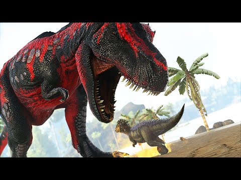 THIS DREADFUL REX SPAWNED IN MY BASE AND ATE MY TAMES | ARK SURVIVAL GAIA MODDED | EPISODE 4