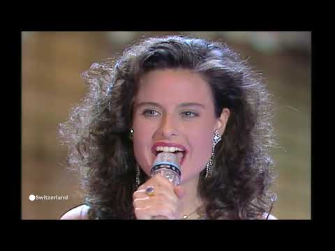 Canzone per te - Switzerland 1991 - (NEW HQ) Eurovision songs with live orchestra