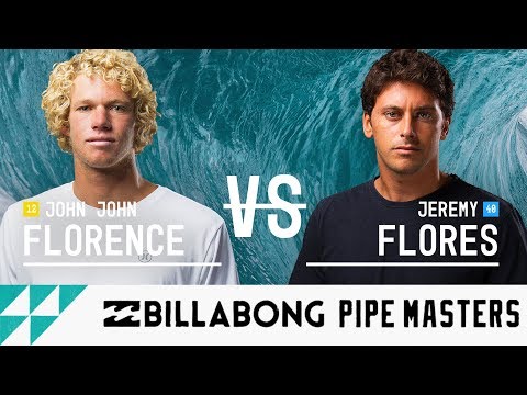 John John Florence vs. Jeremy Flores - FINAL - Billabong Pipe Masters 2017