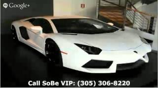 preview picture of video 'Aventura FL Luxury Car Rental - SoBe VIP'