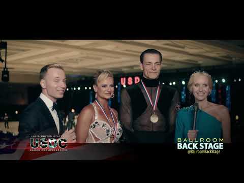 USDC 2023. Ilie Bardahan and Oxana Kashkina are US RS American Rhythm Champs