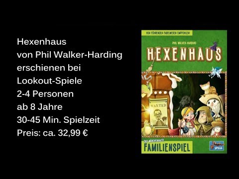 Hexenhaus von Phil Walker-Harding, Lookout Spiele - Review / Test - Die Brettspieltester