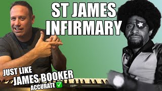How To Play St. James Infirmary by James Booker Shawn Cheek Piano Lesson