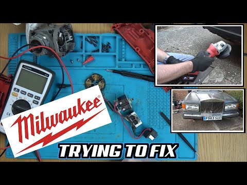 Faulty M18 Milwaukee Angle Grinder AG125 - Can it be Fixed?