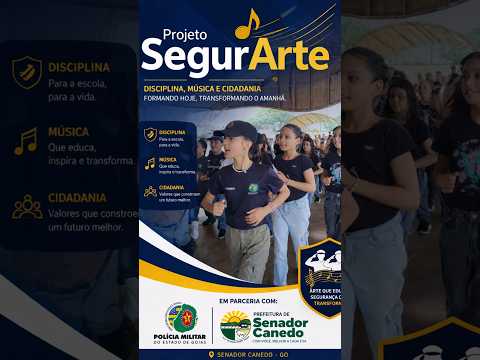 Projeto SegurArte, Senador Canedo-GO. #