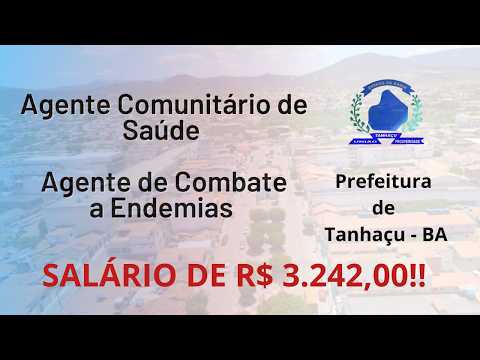 Prefeitura de Tanhaçu - BA - Agente de Combate a Endemias e Agente Comunitário de Saúde - PLANEJAR