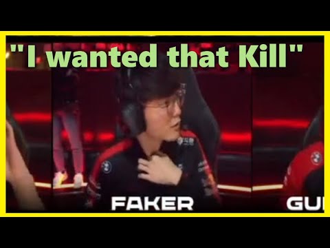 Faker Angry about his Team ending the Game without permission