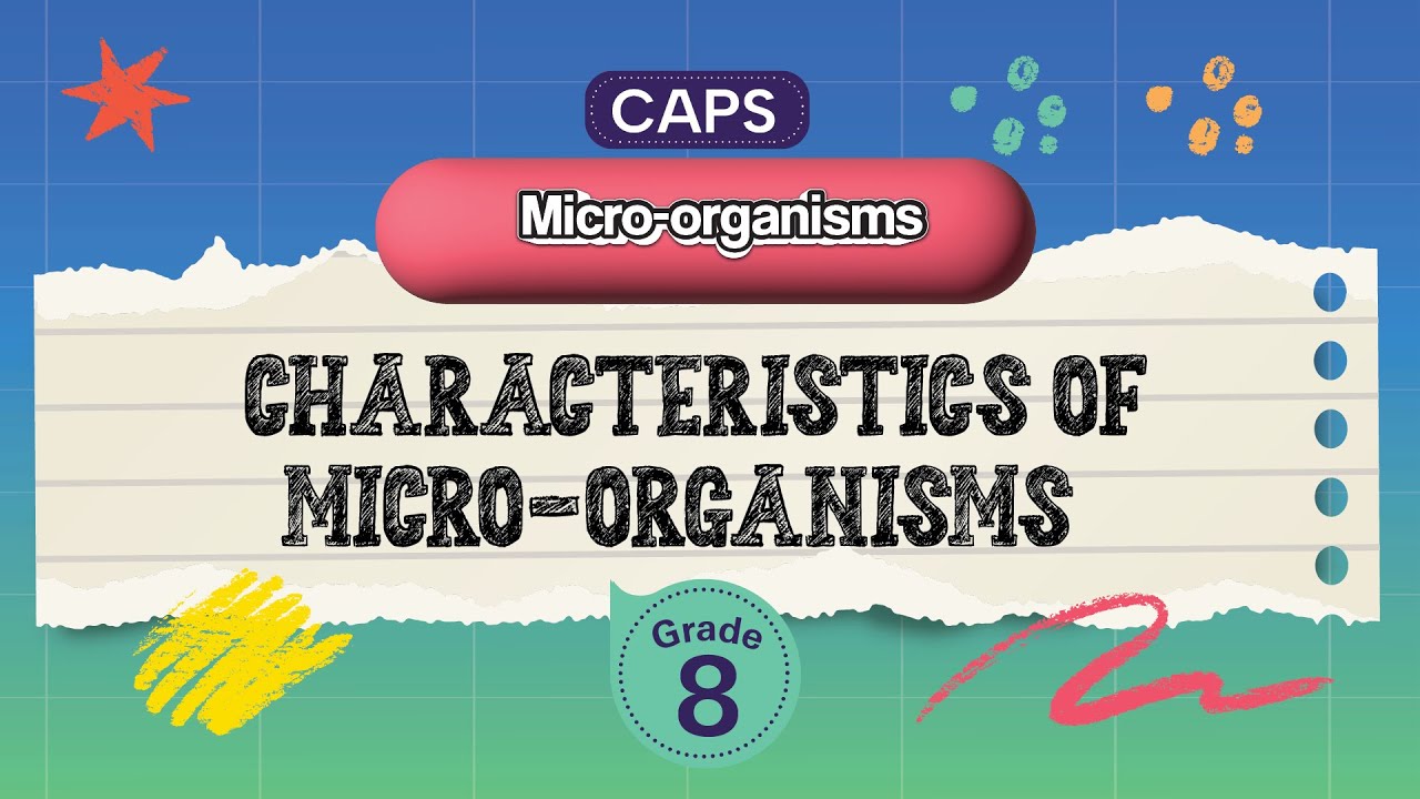 [GRADE 8] Characteristics of micro-organisms