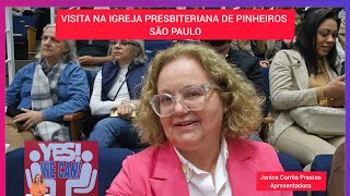Visita na Igreja Presbiteriana de Pinheiros-SP