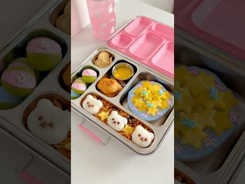 Make a bento for my bestie🥢 #asmr #food #asmrfood #lunchbox #shorts #bento