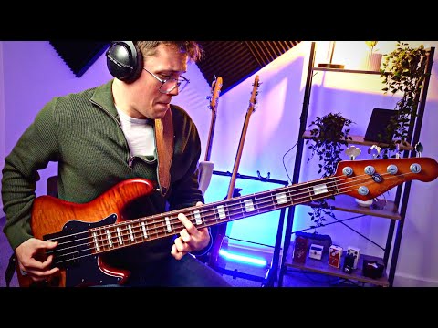 Overwater Custom J Series 5 String Bass image 9