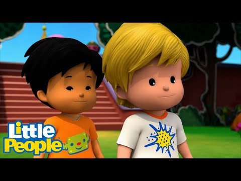 Fisher Price Little People | Boy's Day! | New Episodes | Kids Movie - Kids TV Series, Kingdom Kids Zone - Little People - Fisher Price