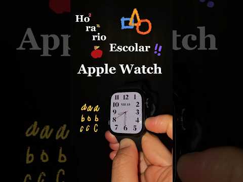 Cómo establecer un horario escolar en el Apple Watch