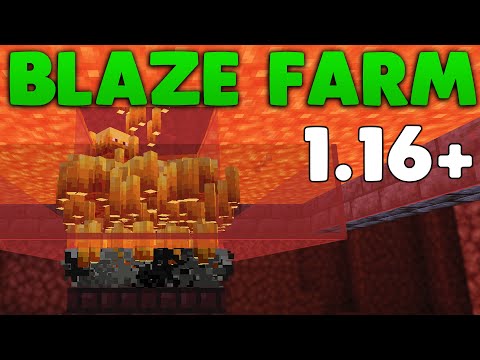 How To Make A BLAZE FARM In Minecraft 1.16+ | Simple Blaze Farm Tutorial | Minecraft 1.16.1