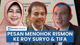 Rismon Beri Pesan Menohok ke Roy Suryo dan Tifa, Ajak Akui Kebenaran soal Keaslian Ijazah Jokowi