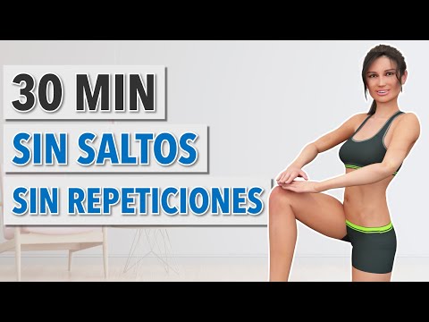 30 MIN FULL BODY WORKOUT WITHOUT JUMPING, WITHOUT REPETITIONS - HOME WORKOUT